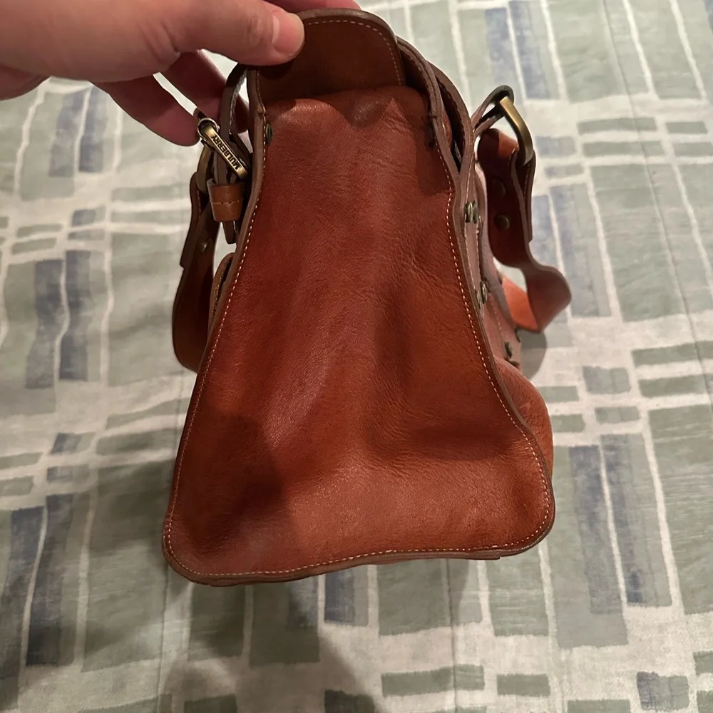 Mulberry Roxanne Oak Darwin Leather Bag